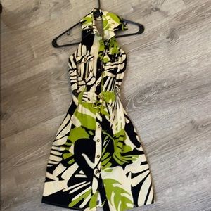Tropical summer dress XS